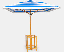 View Umbrella Structure - 4 Sticks With Ferarri Fabric